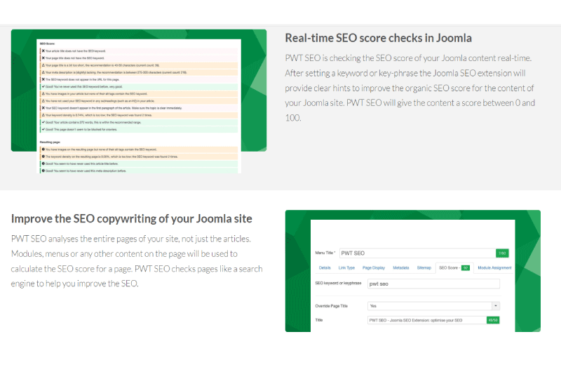 SEO for Joomla