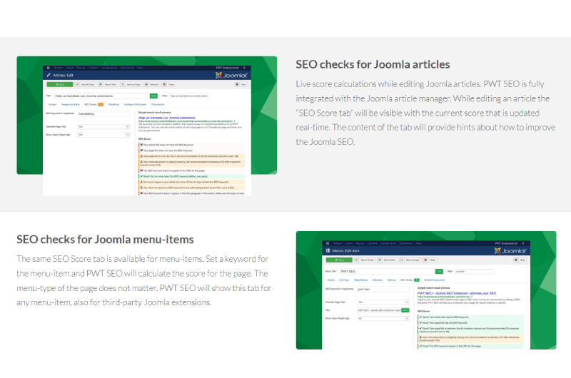 SEO for Joomla