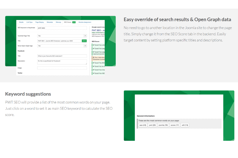 SEO for Joomla
