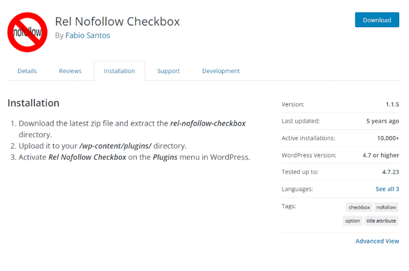 Nofollow