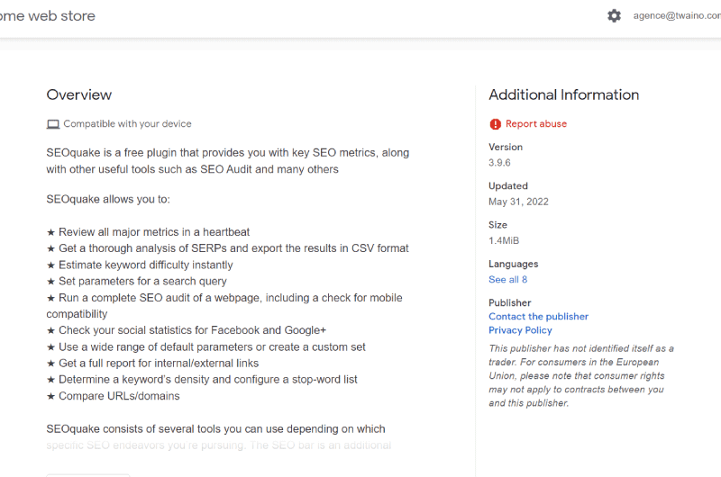 SEO Metrics