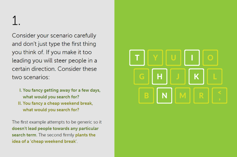 Search keywords