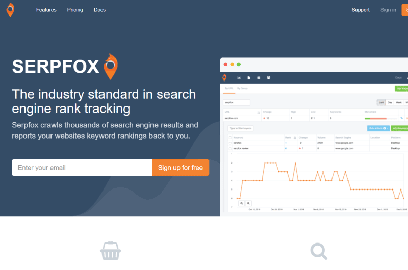 Rastreamento de SEO 