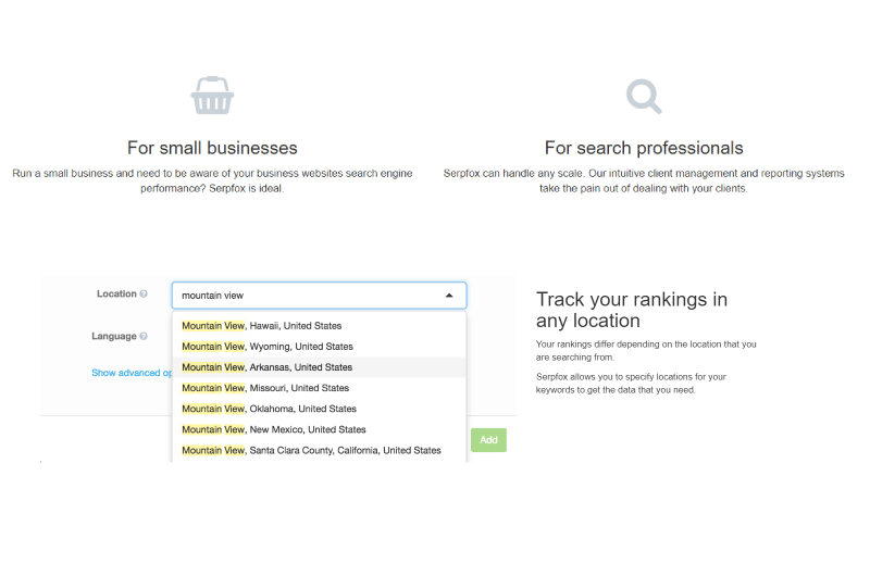 Rastreamento de SEO 