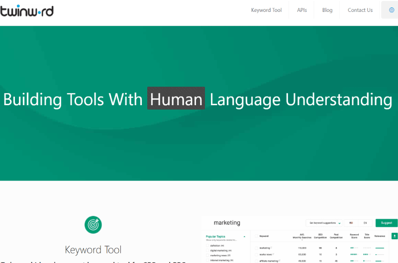 Search keywords