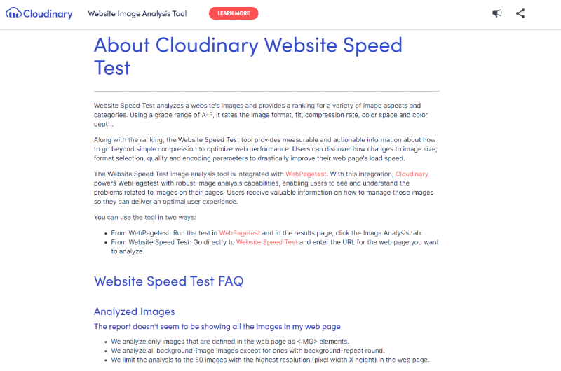 Website Speed