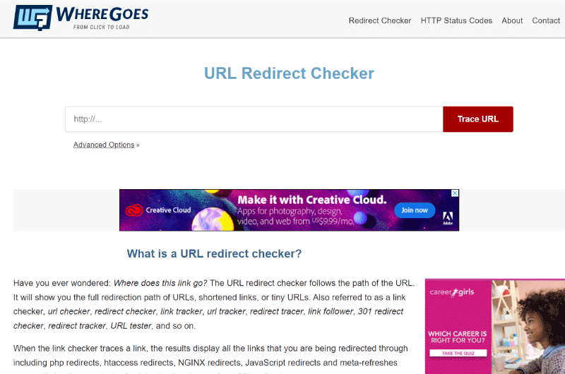 Redirects Audit