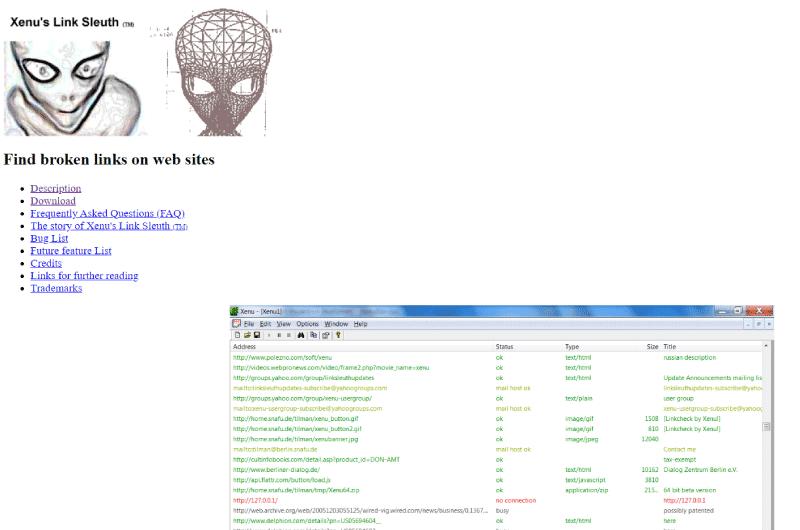 Find Broken Links