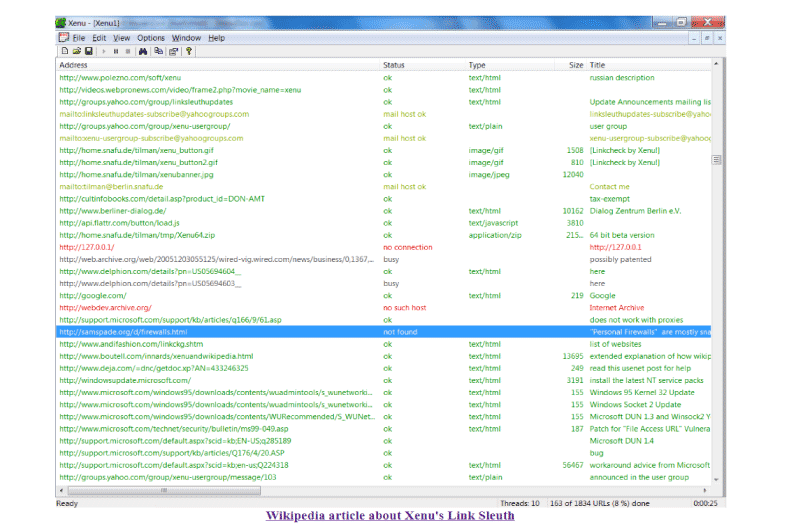 Find Broken Links