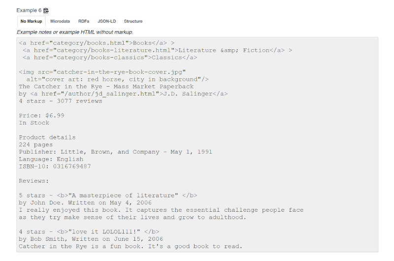 Book Rich Snippet Schema Generator