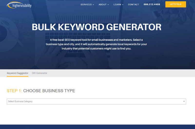 Bulk Keyword Generator