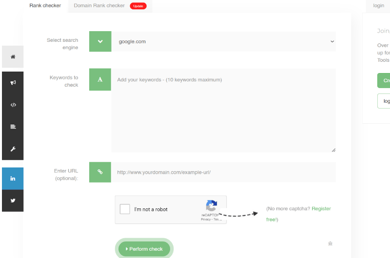 Google Rank Tracking