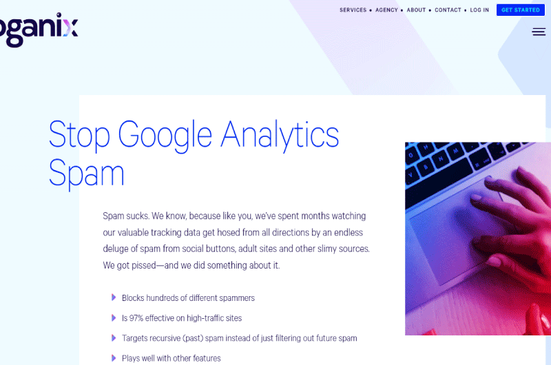 Spam Google Analytics