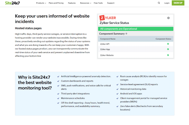 Performance monitoring
