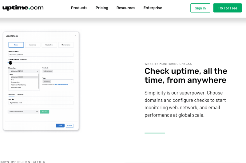 Website Availability 