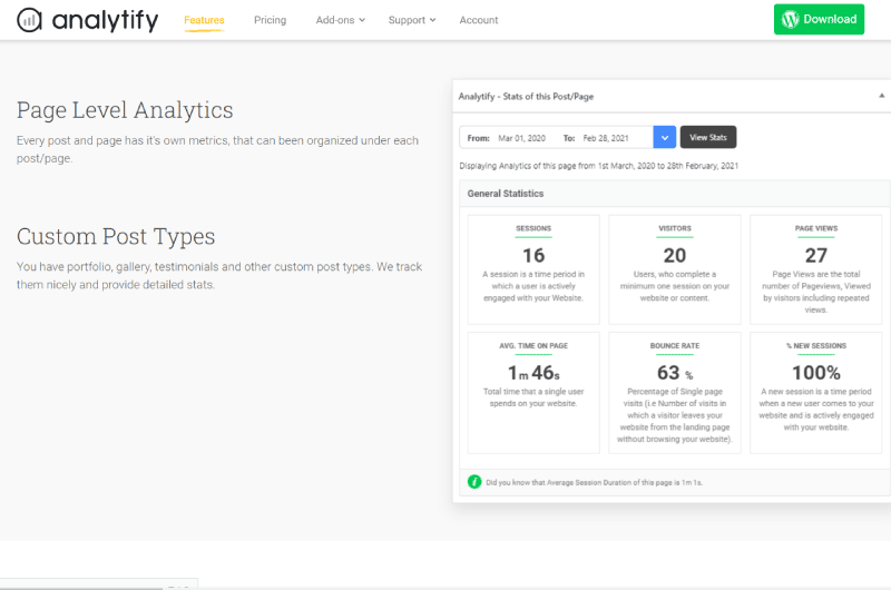 Google Analytics in Wordpress