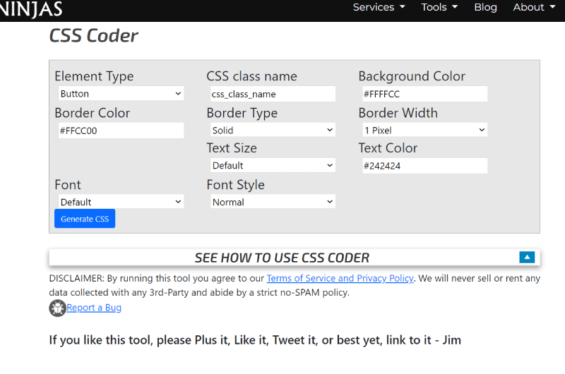 CSS Coder