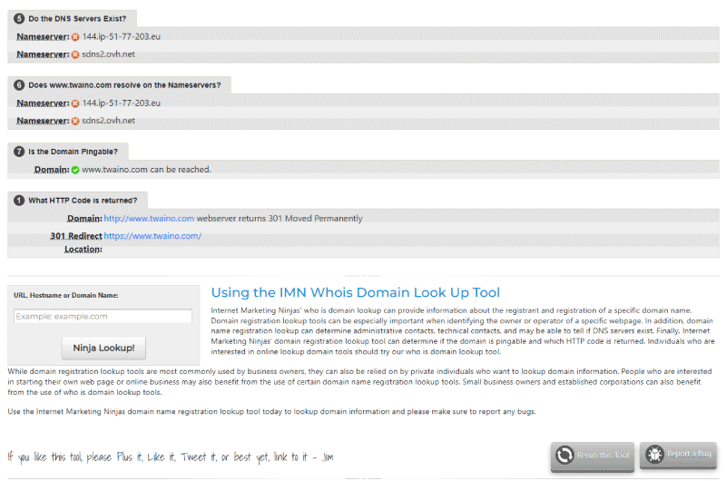 Identificar Whois 