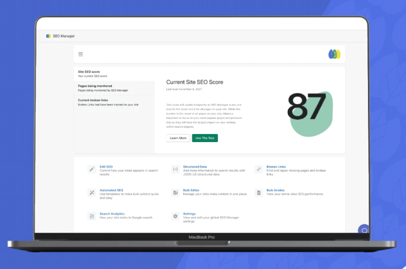 Tutto in uno SEO Shopify