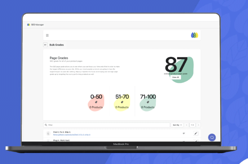 Tutto in uno SEO Shopify
