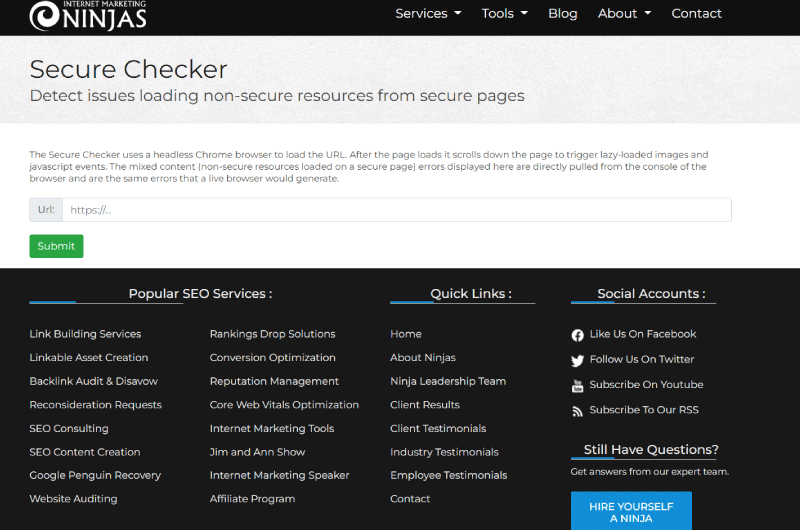 Secure Checker