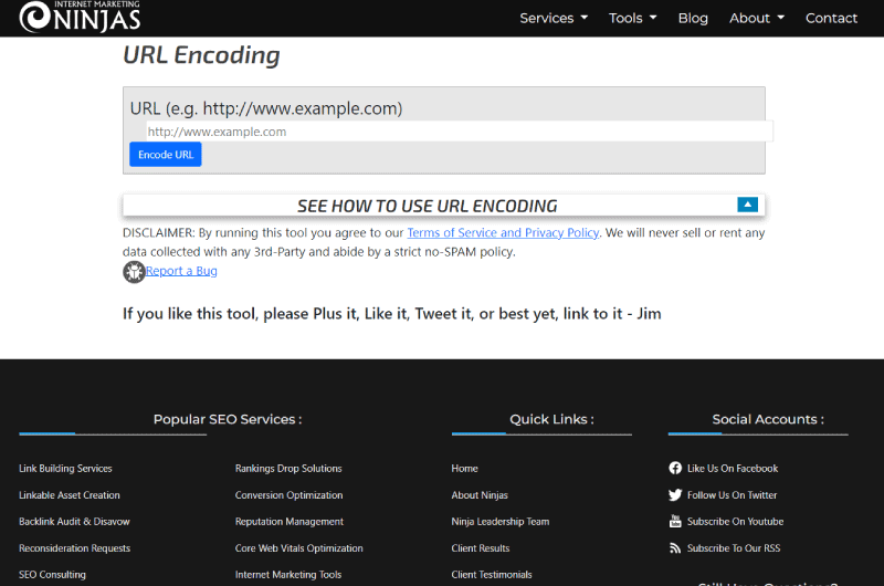 URL Encoding