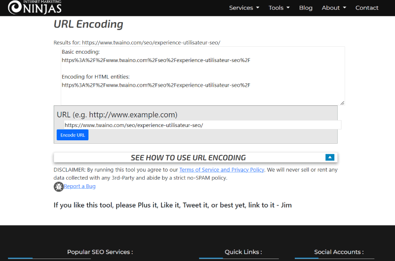 URL Encoding