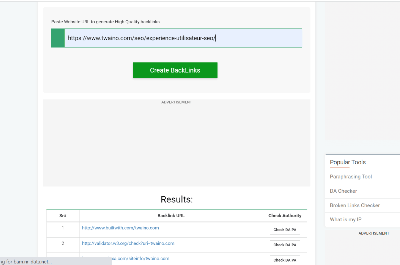 Backlink Generator 