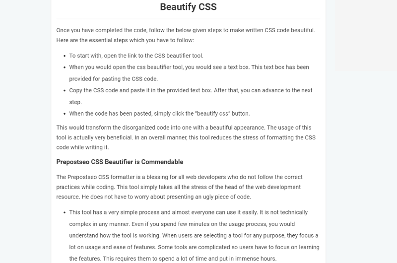 Código CSS
