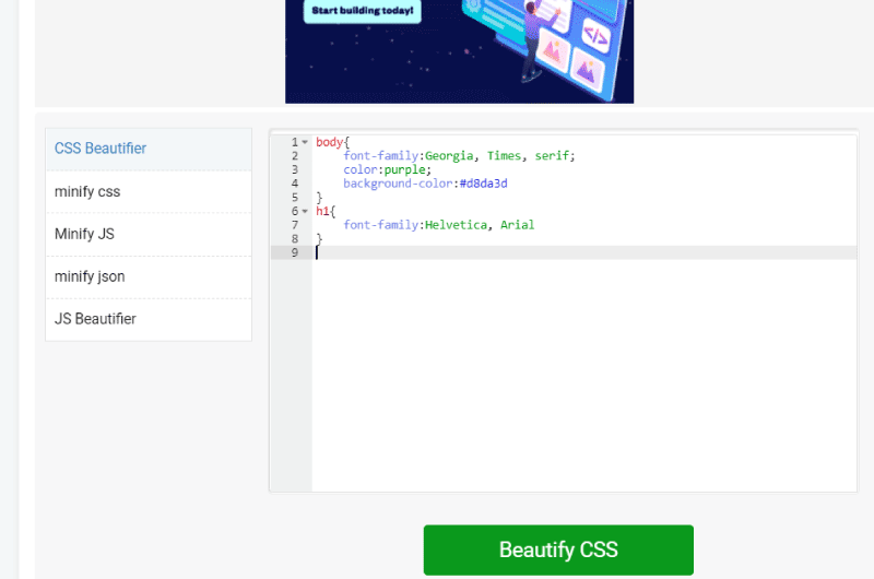 Código CSS