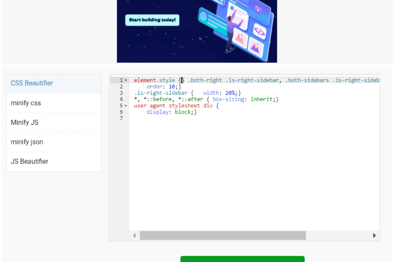 Código CSS