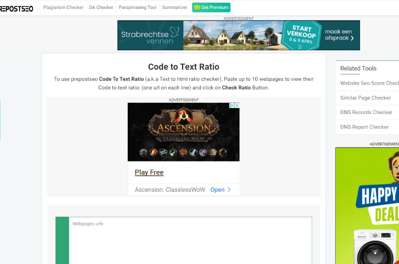 Ratio Code and Text
