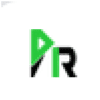 Logo PrepostSEO avec lettres P et R stylisées vertes et noires