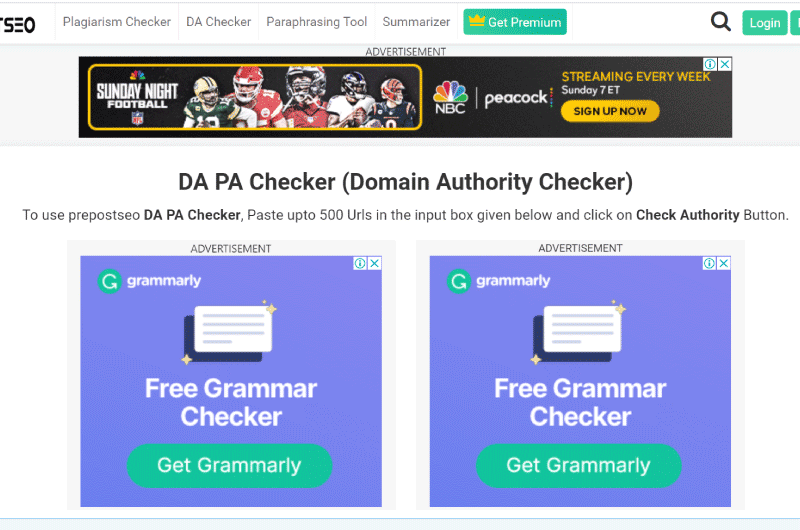 AD and PA Checker