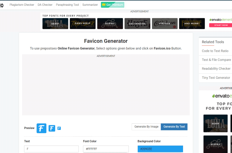 Generatore di favicon 