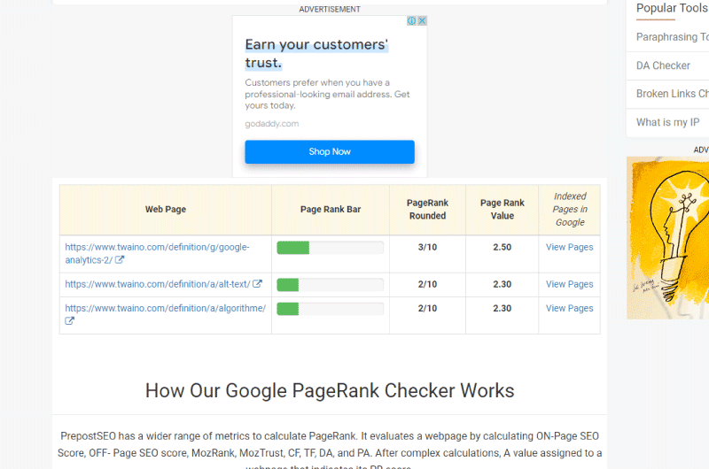PageRank en Bulk