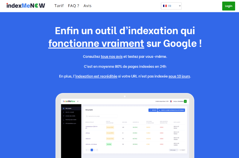 Indicizzazione rapida 