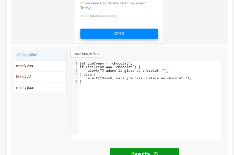 JS Optimization