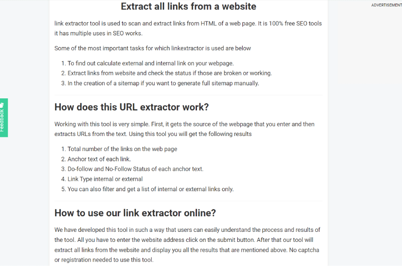 Link Extractor