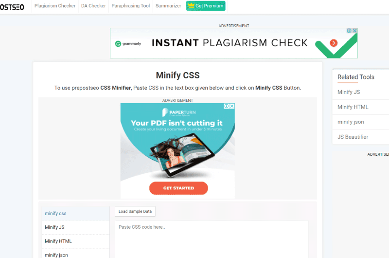 CSS Minification