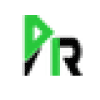 Logo Prepostseo avec lettres P et R stylisées vertes et noires