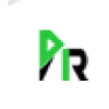 Logo Prepostseo, lettres P et R stylisées en vert et noir