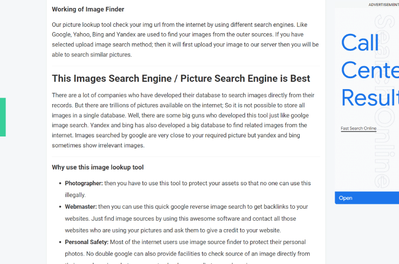 Reverse Image Search