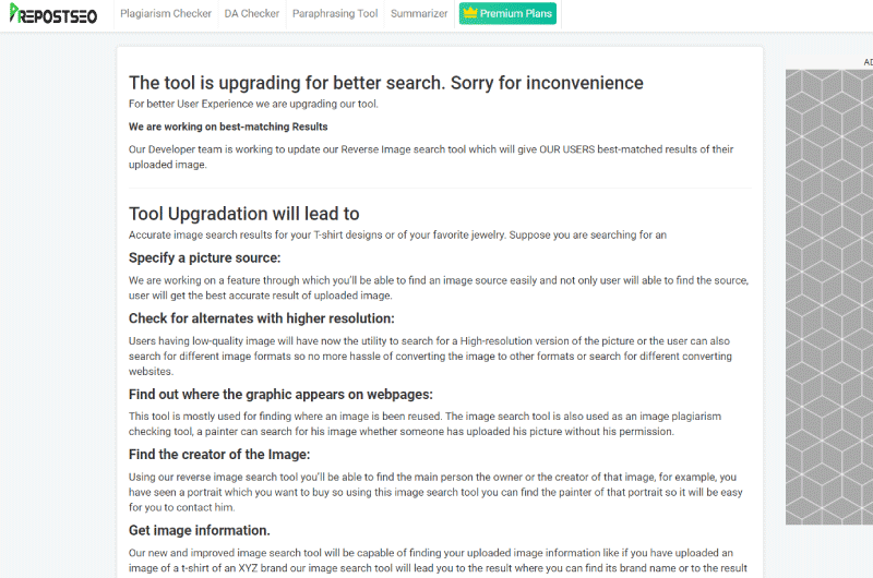 Reverse Image Search