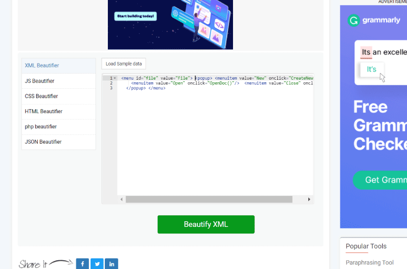 XML Optimization