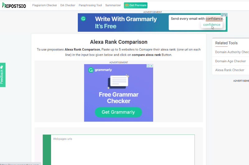 Alexa comparison