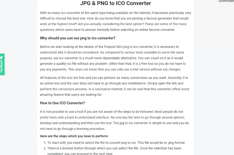 Convertitore di immagini ICO