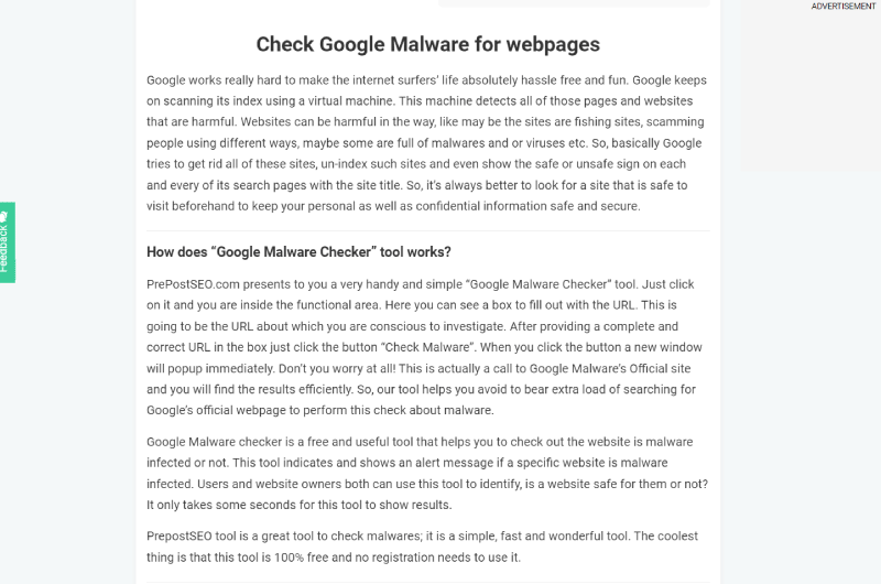 Vérificateur de Logiciels Malveillants