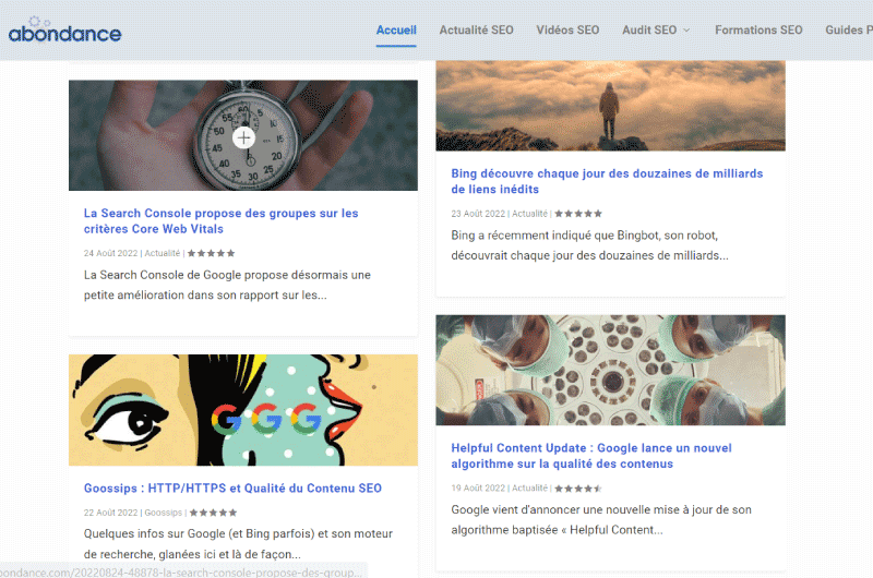 Blog SEO | Abondance