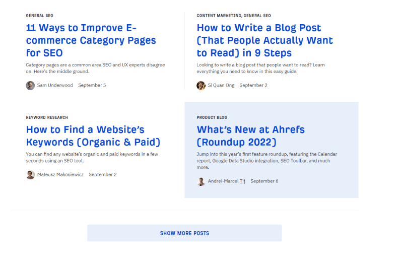 Blog | Ahrefs